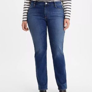 Levi Strauss Slimming Straight Leg Jeans